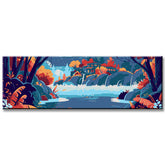 Painting by Numbers Panoramic House by The River